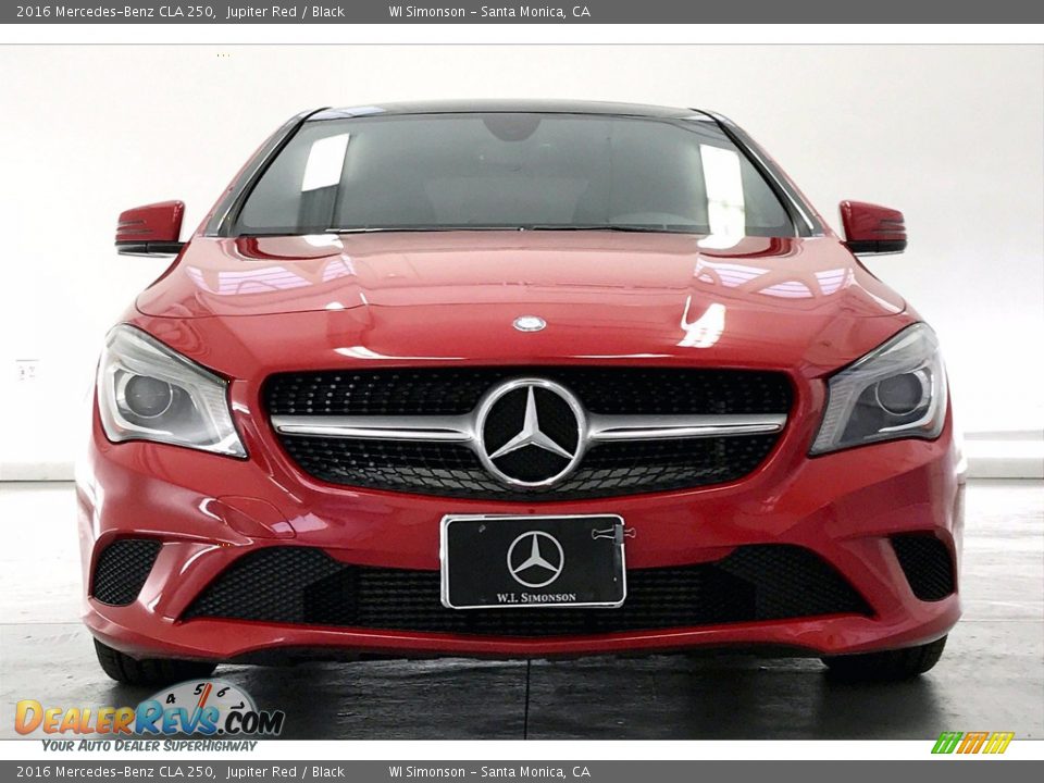 2016 Mercedes-Benz CLA 250 Jupiter Red / Black Photo #2