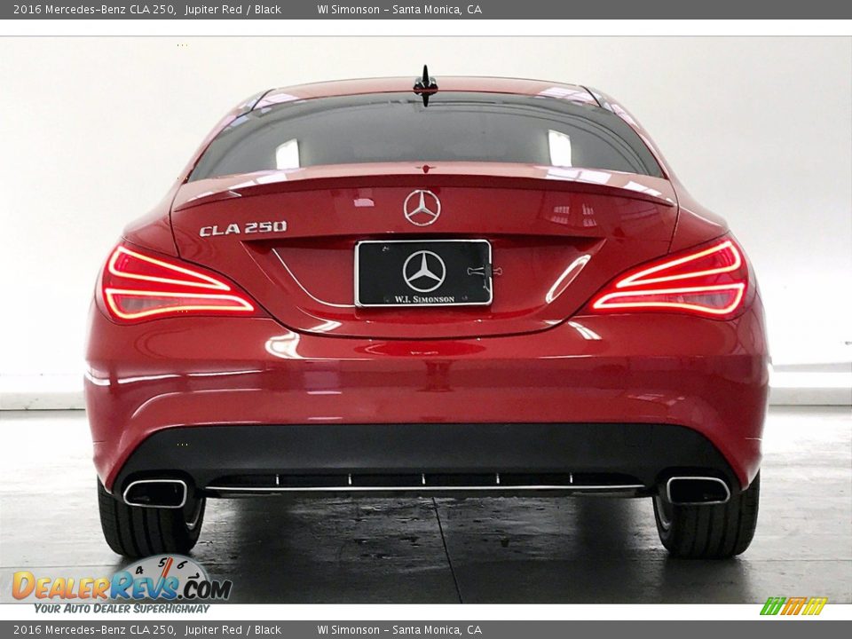 2016 Mercedes-Benz CLA 250 Jupiter Red / Black Photo #3