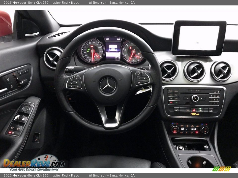 2016 Mercedes-Benz CLA 250 Jupiter Red / Black Photo #4