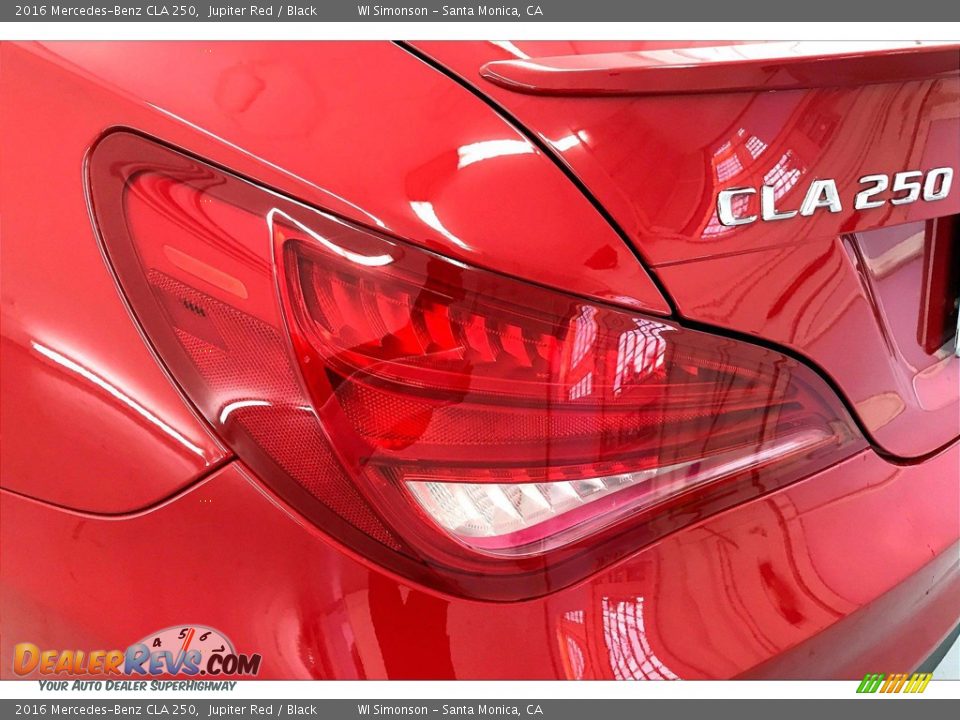 2016 Mercedes-Benz CLA 250 Jupiter Red / Black Photo #29