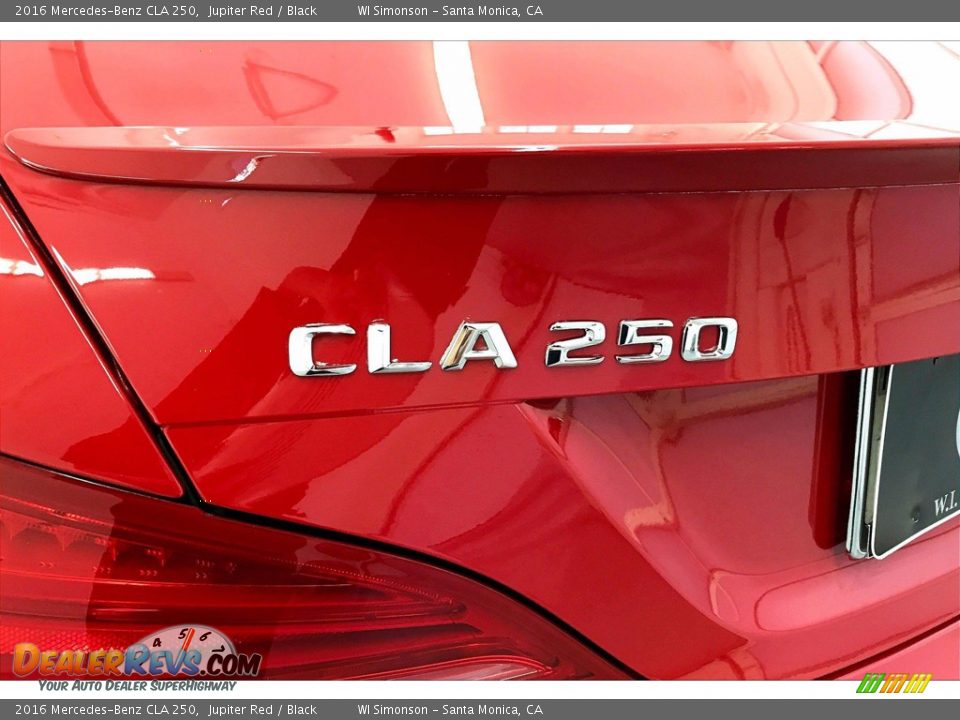 2016 Mercedes-Benz CLA 250 Jupiter Red / Black Photo #31