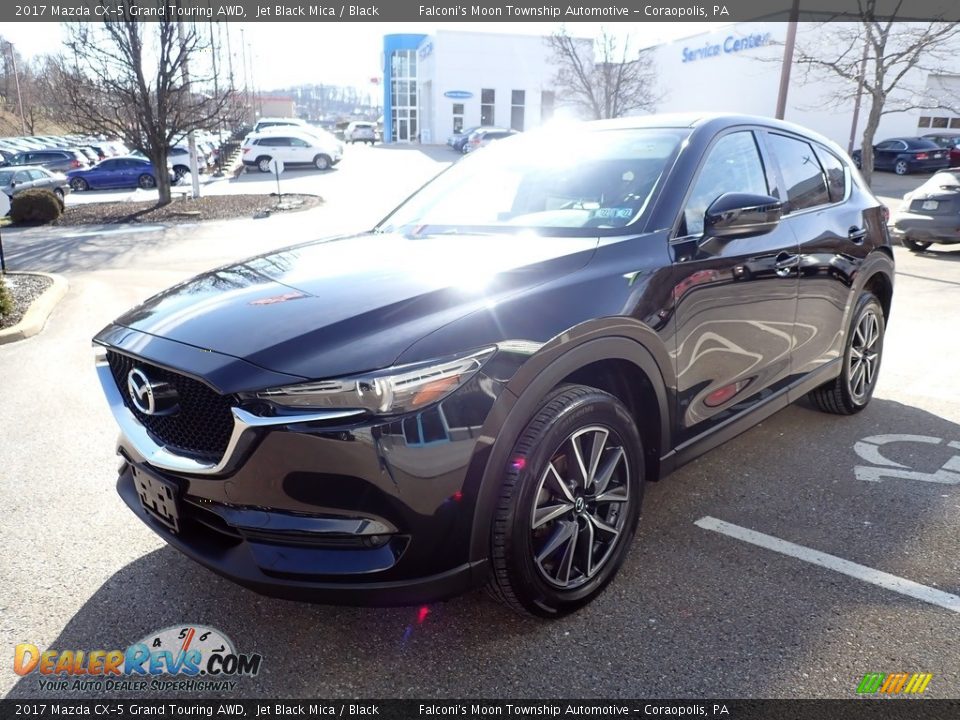 2017 Mazda CX-5 Grand Touring AWD Jet Black Mica / Black Photo #5
