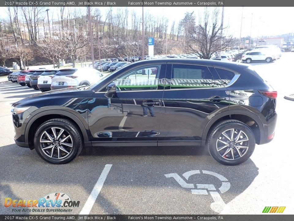2017 Mazda CX-5 Grand Touring AWD Jet Black Mica / Black Photo #6