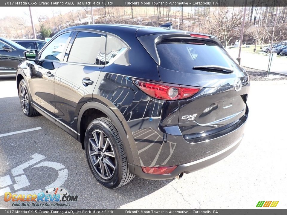 2017 Mazda CX-5 Grand Touring AWD Jet Black Mica / Black Photo #7
