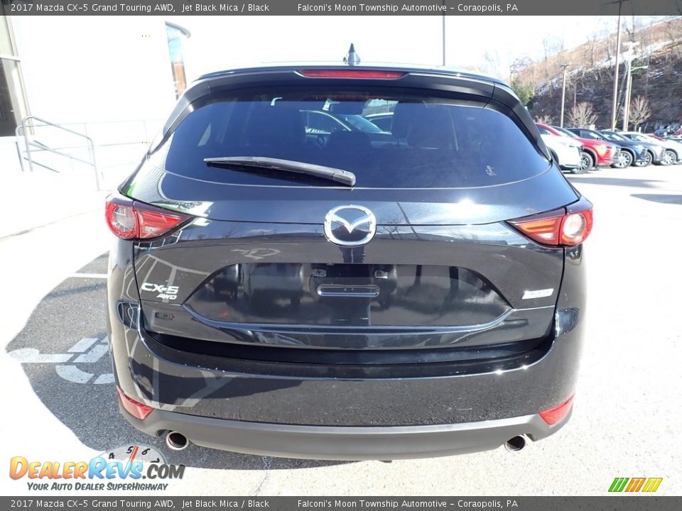 2017 Mazda CX-5 Grand Touring AWD Jet Black Mica / Black Photo #8