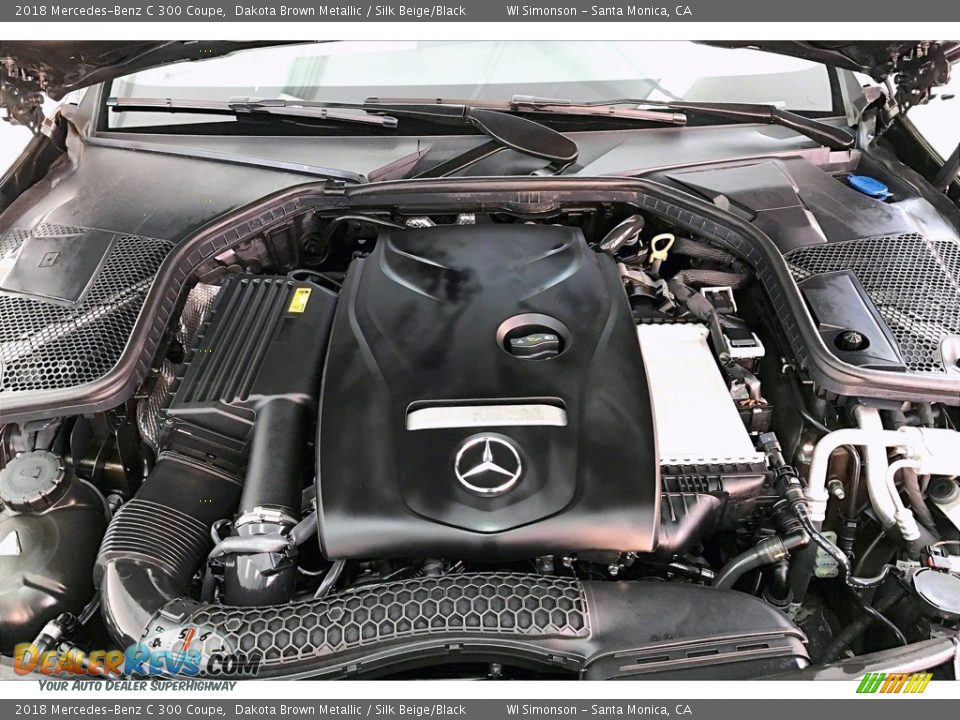 2018 Mercedes-Benz C 300 Coupe 2.0 Liter Turbocharged DOHC 16-Valve VVT 4 Cylinder Engine Photo #9