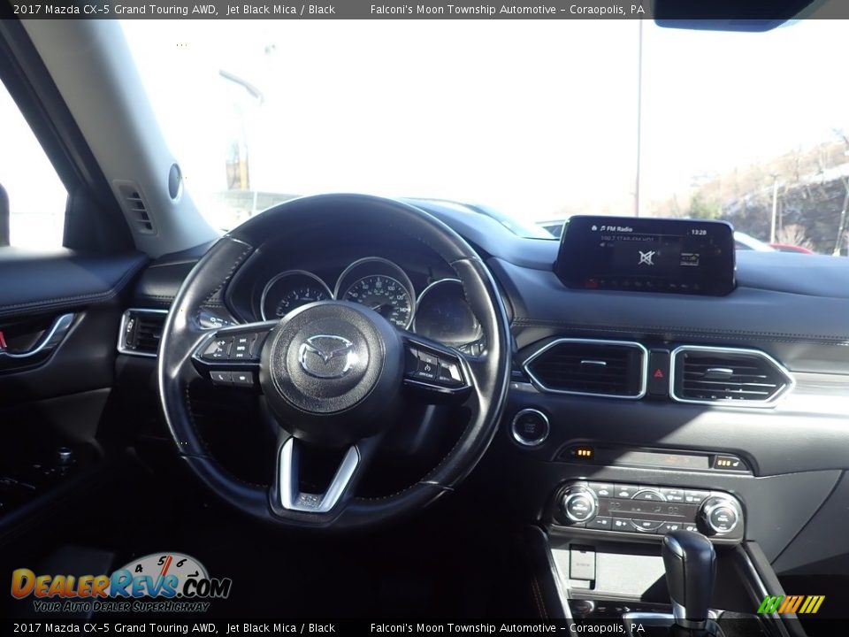 2017 Mazda CX-5 Grand Touring AWD Jet Black Mica / Black Photo #13