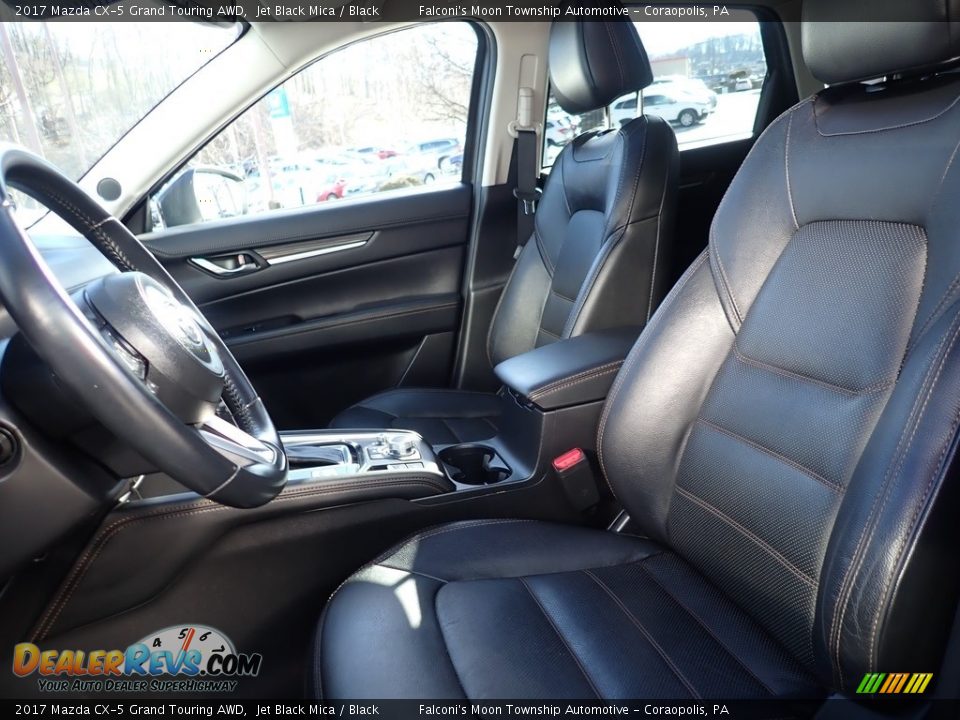 2017 Mazda CX-5 Grand Touring AWD Jet Black Mica / Black Photo #15