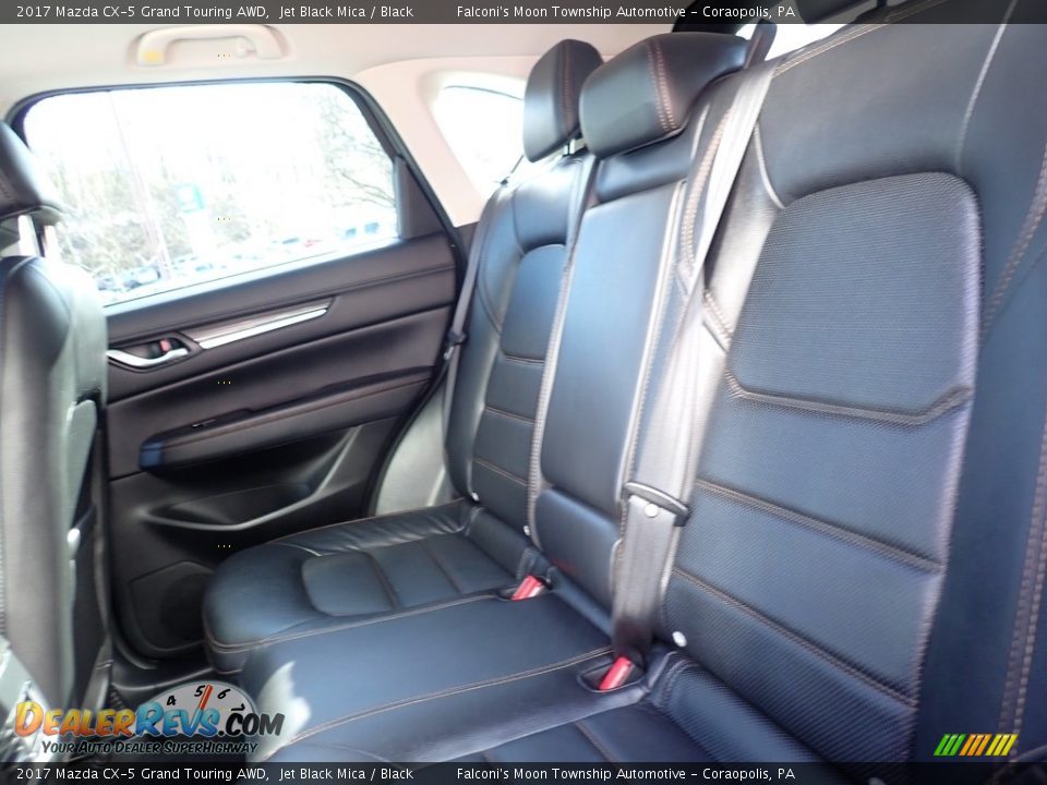 2017 Mazda CX-5 Grand Touring AWD Jet Black Mica / Black Photo #16
