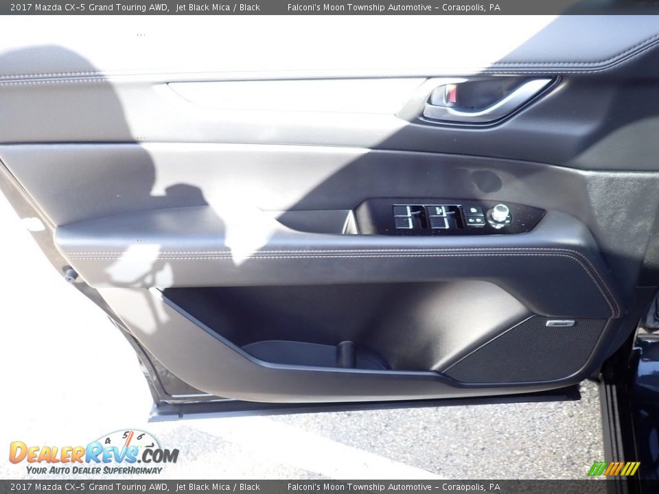 2017 Mazda CX-5 Grand Touring AWD Jet Black Mica / Black Photo #18