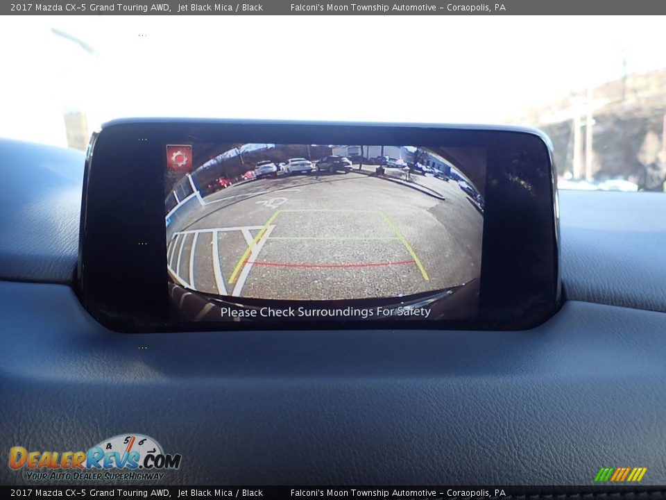 2017 Mazda CX-5 Grand Touring AWD Jet Black Mica / Black Photo #21