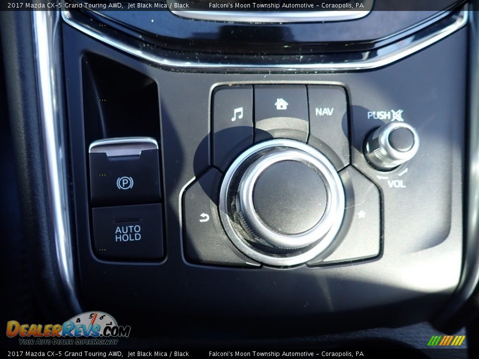 2017 Mazda CX-5 Grand Touring AWD Jet Black Mica / Black Photo #23