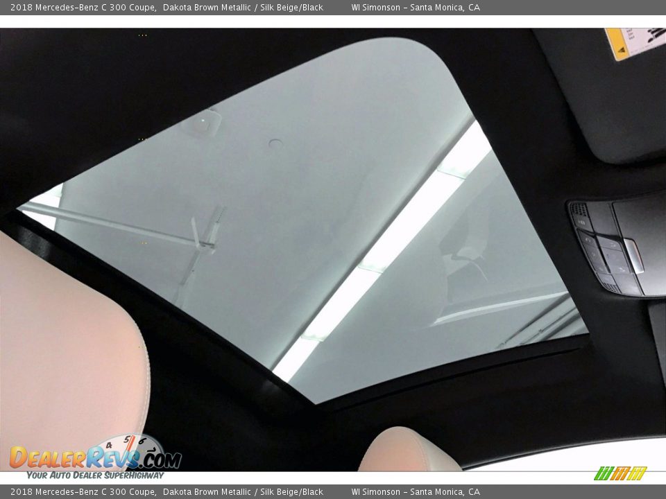 Sunroof of 2018 Mercedes-Benz C 300 Coupe Photo #25