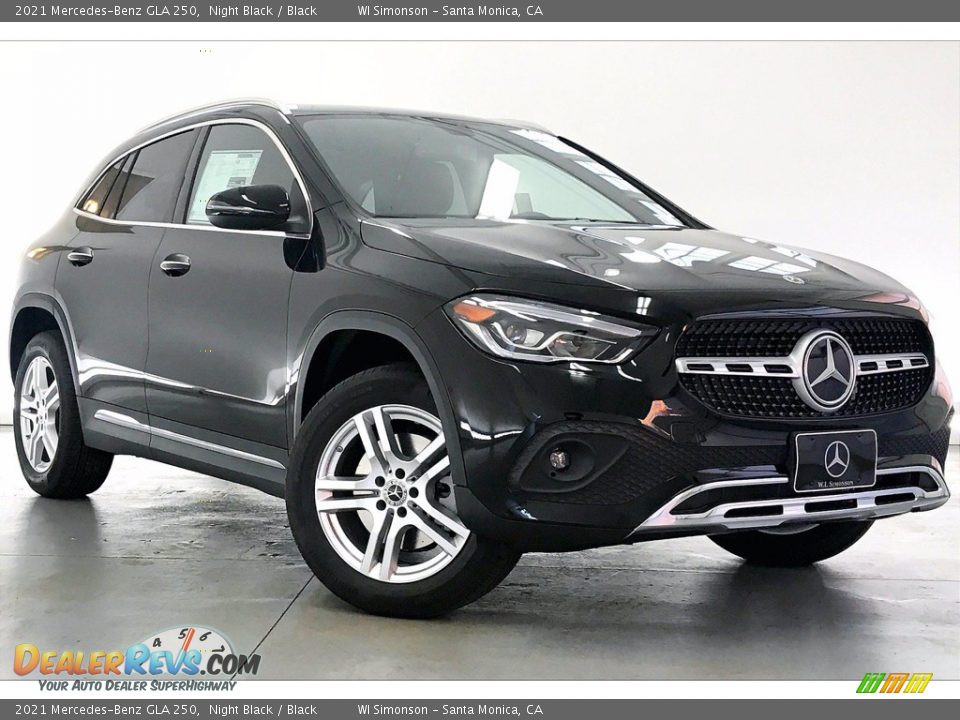 2021 Mercedes-Benz GLA 250 Night Black / Black Photo #12