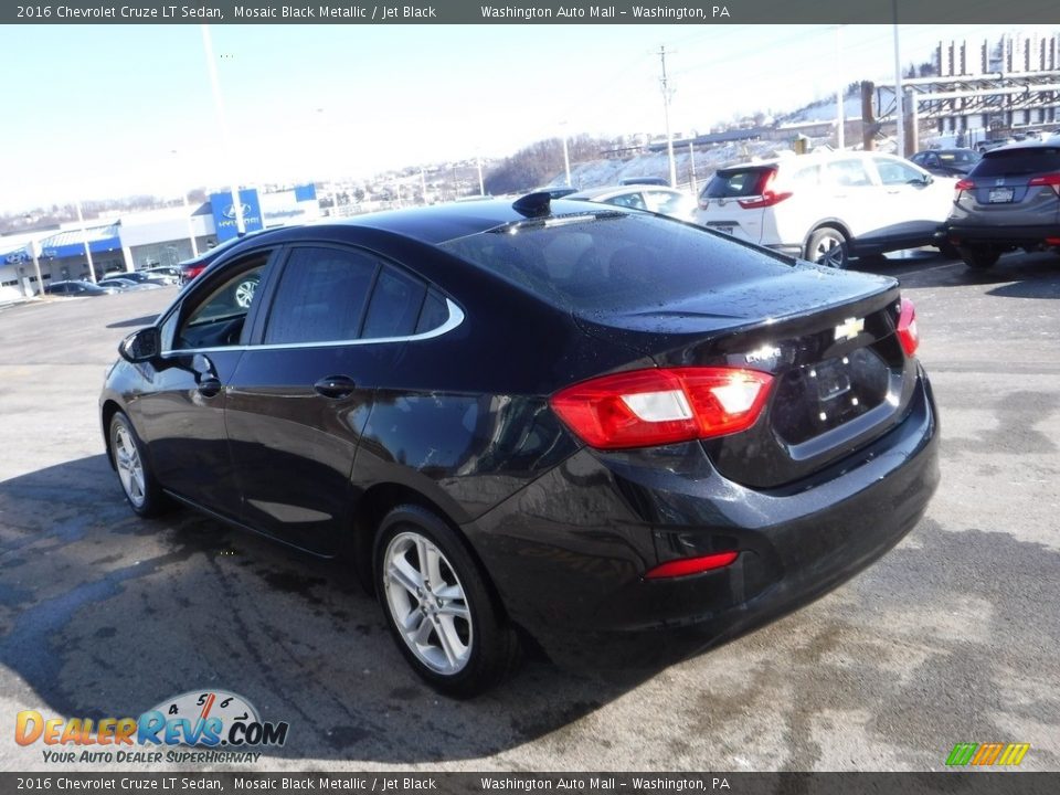 2016 Chevrolet Cruze LT Sedan Mosaic Black Metallic / Jet Black Photo #7