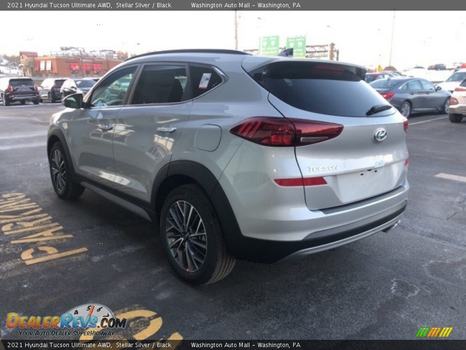 2021 Hyundai Tucson Ulitimate AWD Stellar Silver / Black Photo #3