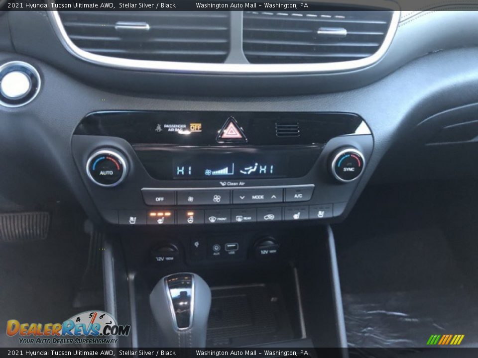 2021 Hyundai Tucson Ulitimate AWD Stellar Silver / Black Photo #8