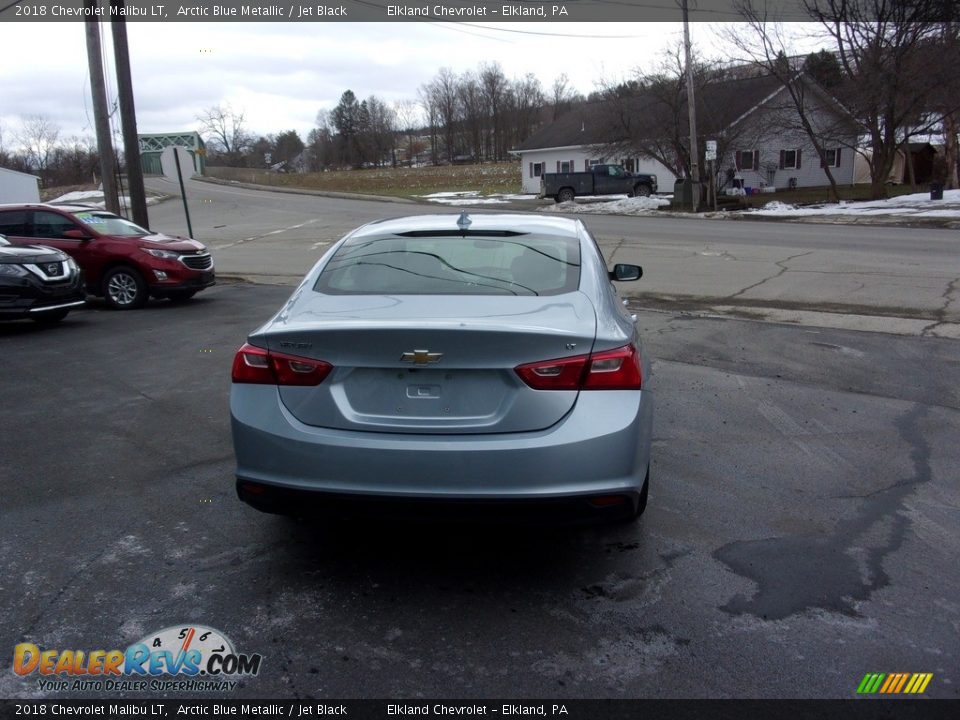 2018 Chevrolet Malibu LT Arctic Blue Metallic / Jet Black Photo #4