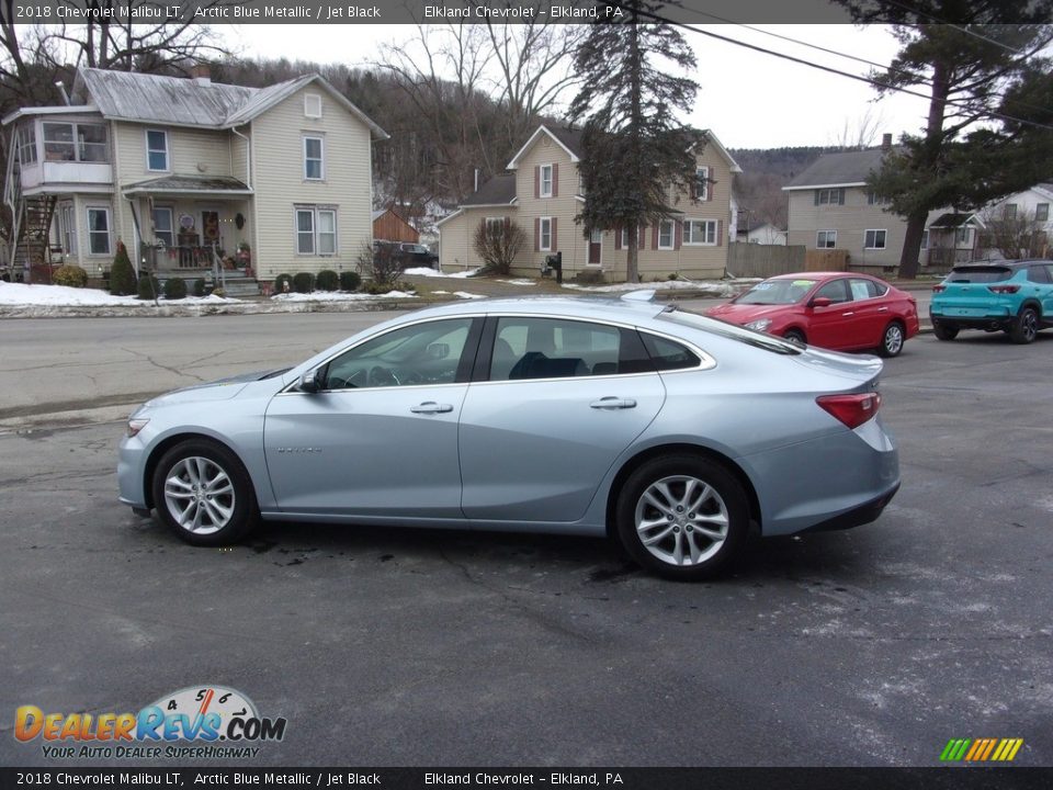 2018 Chevrolet Malibu LT Arctic Blue Metallic / Jet Black Photo #5