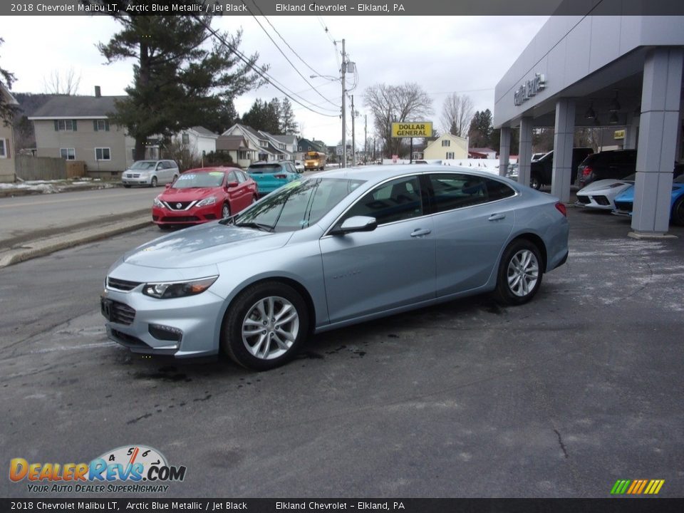 2018 Chevrolet Malibu LT Arctic Blue Metallic / Jet Black Photo #6