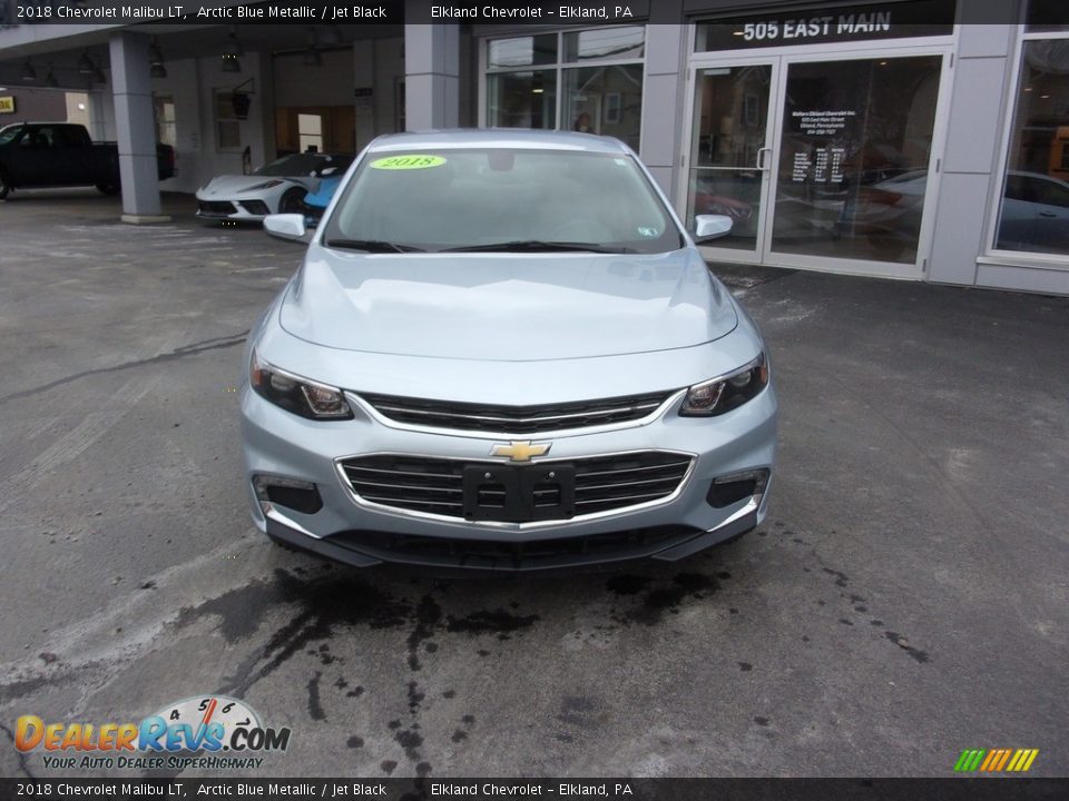 2018 Chevrolet Malibu LT Arctic Blue Metallic / Jet Black Photo #7