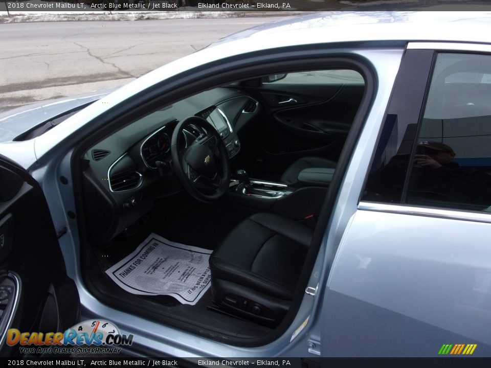 2018 Chevrolet Malibu LT Arctic Blue Metallic / Jet Black Photo #8