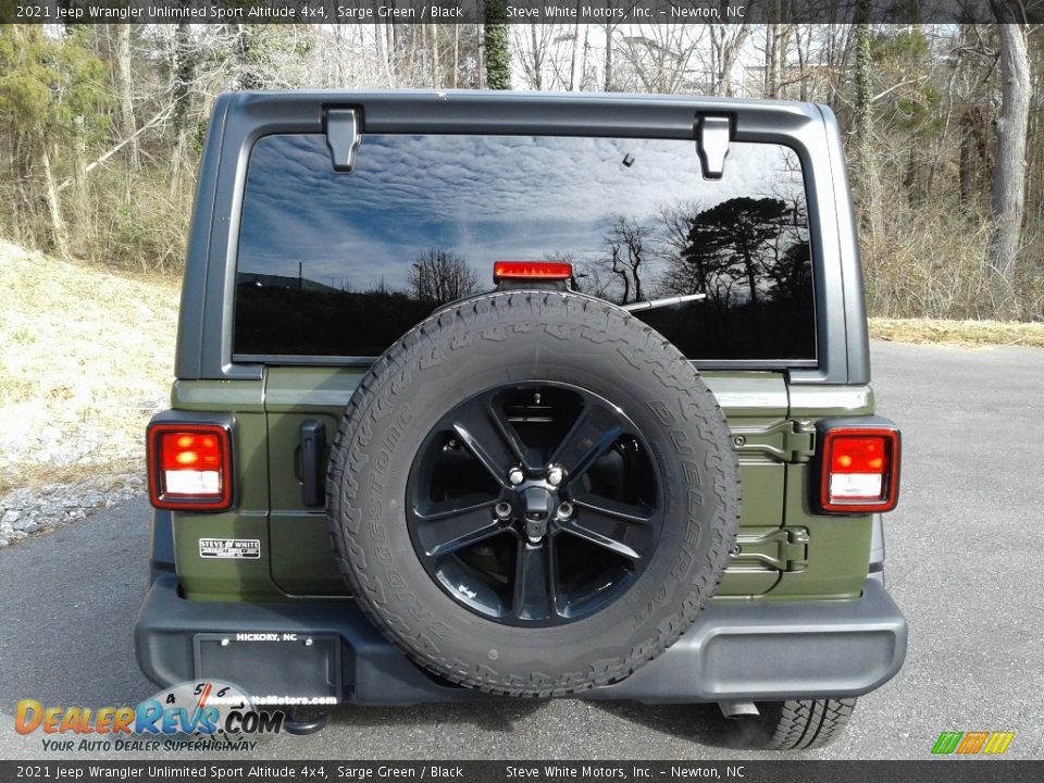 2021 Jeep Wrangler Unlimited Sport Altitude 4x4 Sarge Green / Black Photo #7