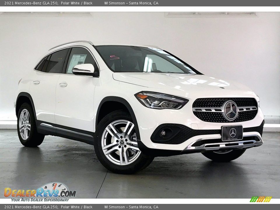 2021 Mercedes-Benz GLA 250 Polar White / Black Photo #12