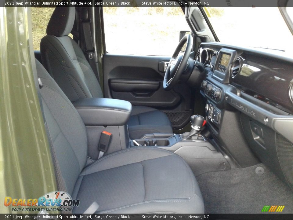 2021 Jeep Wrangler Unlimited Sport Altitude 4x4 Sarge Green / Black Photo #17