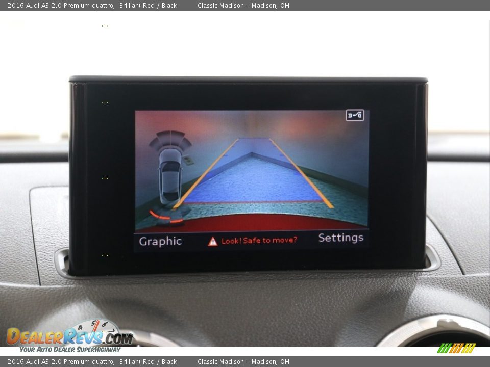 2016 Audi A3 2.0 Premium quattro Brilliant Red / Black Photo #13
