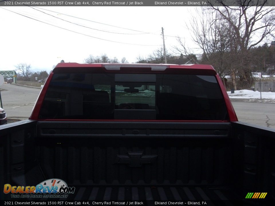 2021 Chevrolet Silverado 1500 RST Crew Cab 4x4 Cherry Red Tintcoat / Jet Black Photo #8