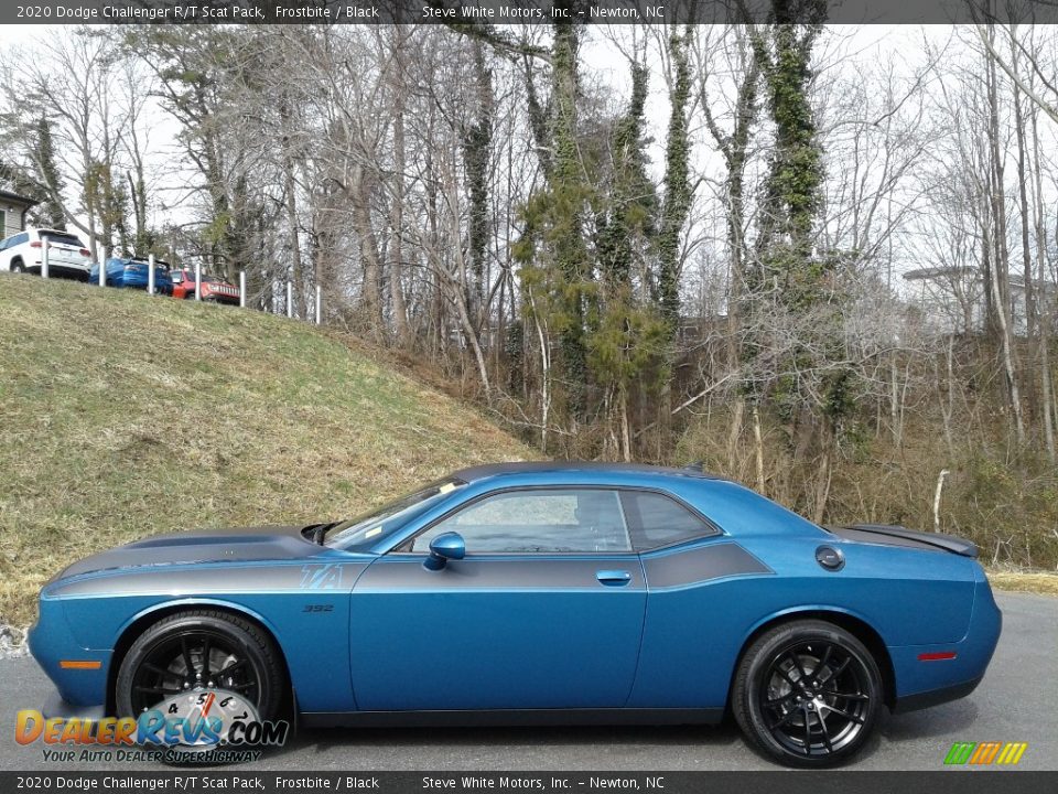 2020 Dodge Challenger R/T Scat Pack Frostbite / Black Photo #1