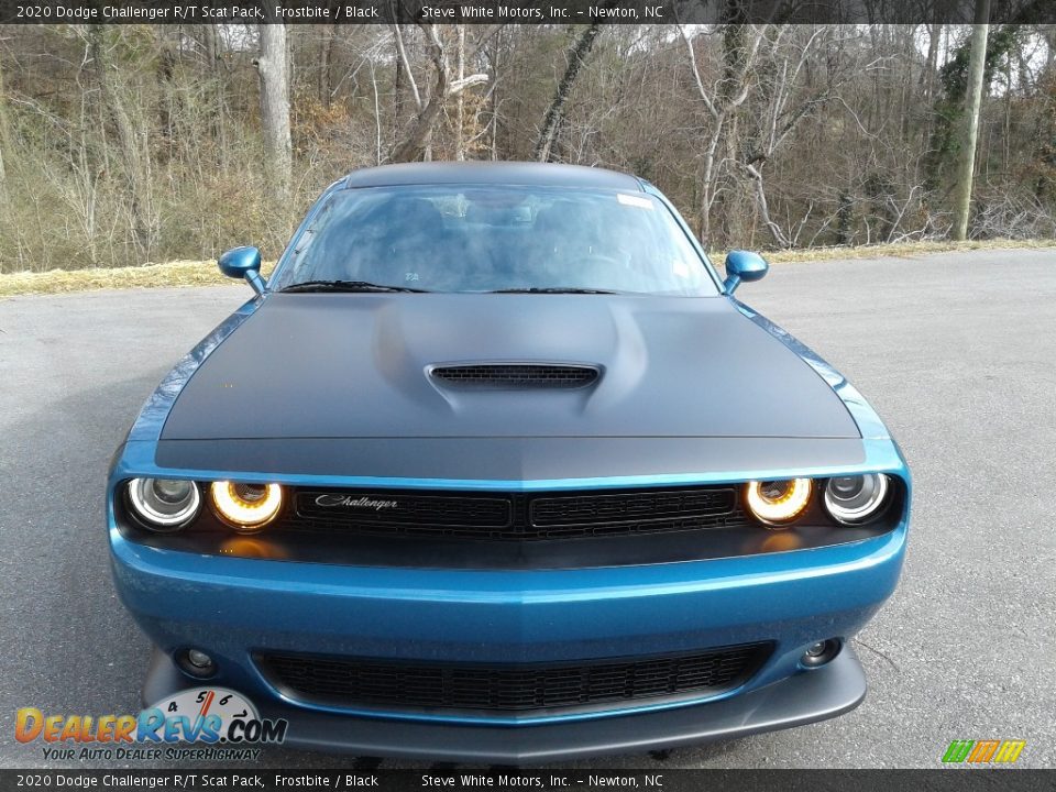 2020 Dodge Challenger R/T Scat Pack Frostbite / Black Photo #4