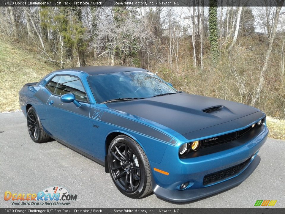 2020 Dodge Challenger R/T Scat Pack Frostbite / Black Photo #5