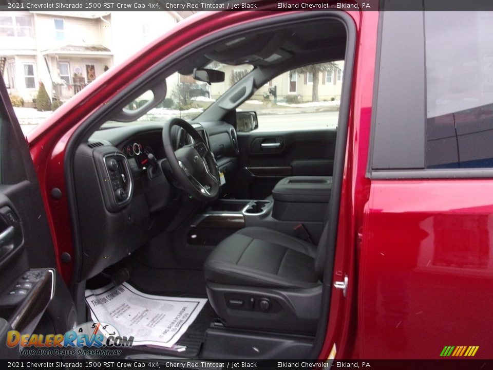 2021 Chevrolet Silverado 1500 RST Crew Cab 4x4 Cherry Red Tintcoat / Jet Black Photo #14