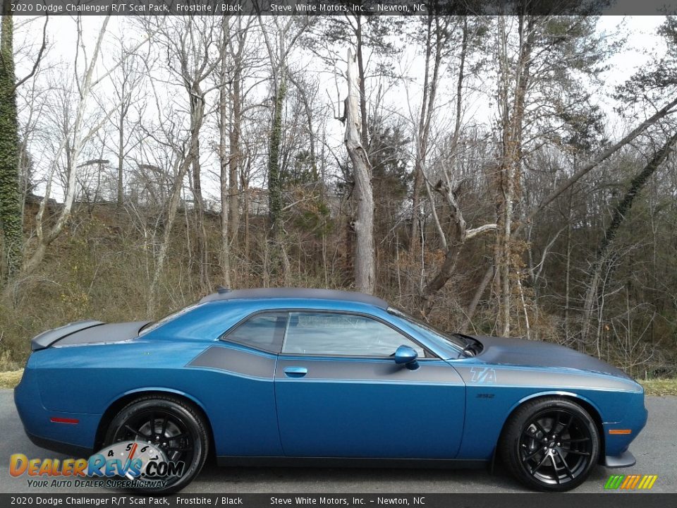 2020 Dodge Challenger R/T Scat Pack Frostbite / Black Photo #6