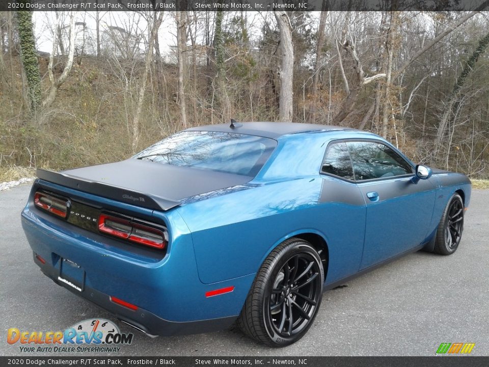 2020 Dodge Challenger R/T Scat Pack Frostbite / Black Photo #7