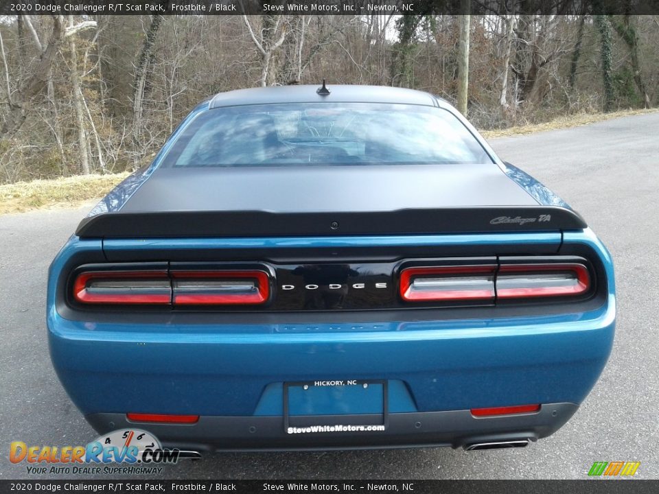 2020 Dodge Challenger R/T Scat Pack Frostbite / Black Photo #8