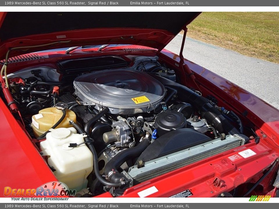 1989 Mercedes-Benz SL Class 560 SL Roadster 5.6 Liter SOHC 16-Valve V8 Engine Photo #57