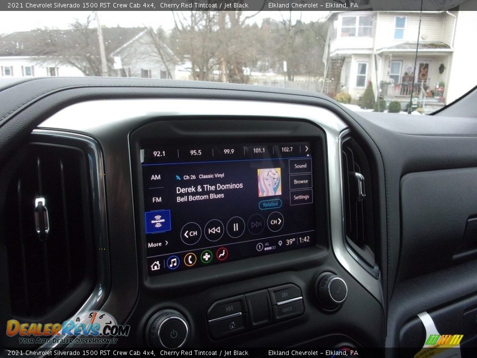 2021 Chevrolet Silverado 1500 RST Crew Cab 4x4 Cherry Red Tintcoat / Jet Black Photo #24