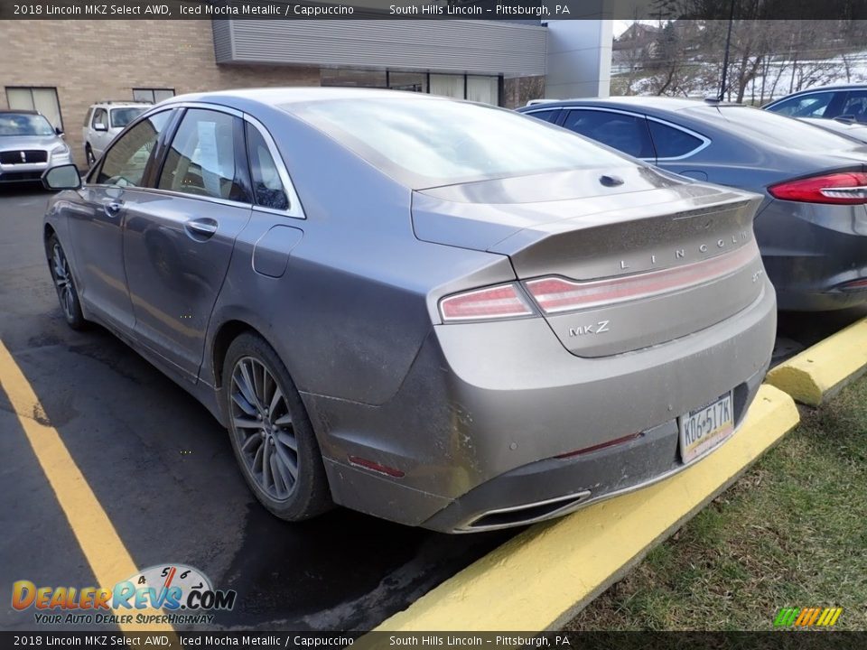 2018 Lincoln MKZ Select AWD Iced Mocha Metallic / Cappuccino Photo #2