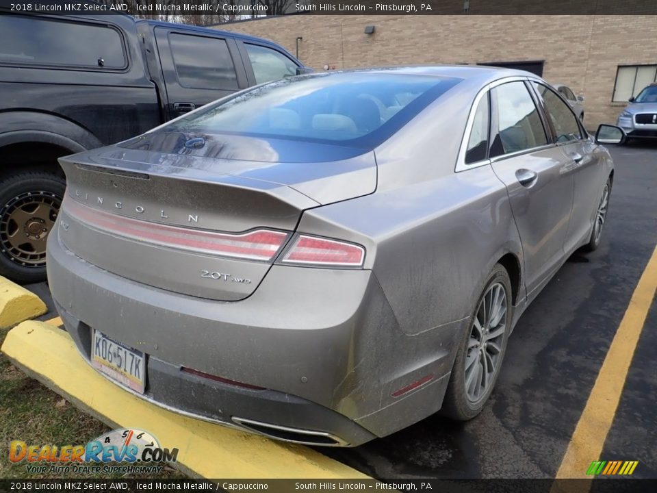 2018 Lincoln MKZ Select AWD Iced Mocha Metallic / Cappuccino Photo #4