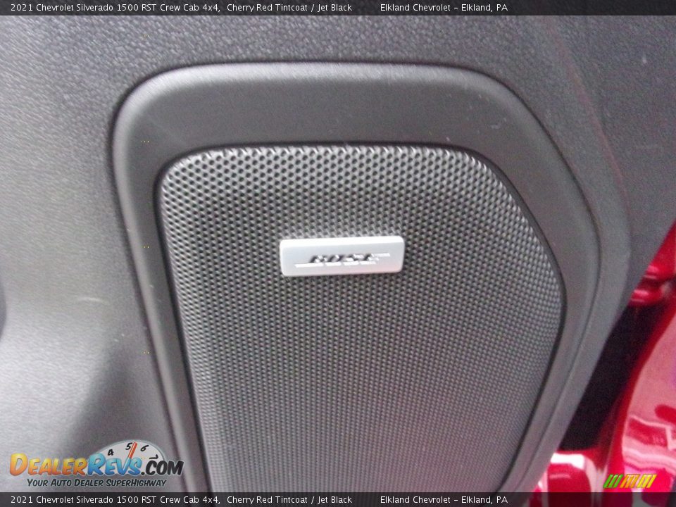 2021 Chevrolet Silverado 1500 RST Crew Cab 4x4 Cherry Red Tintcoat / Jet Black Photo #34