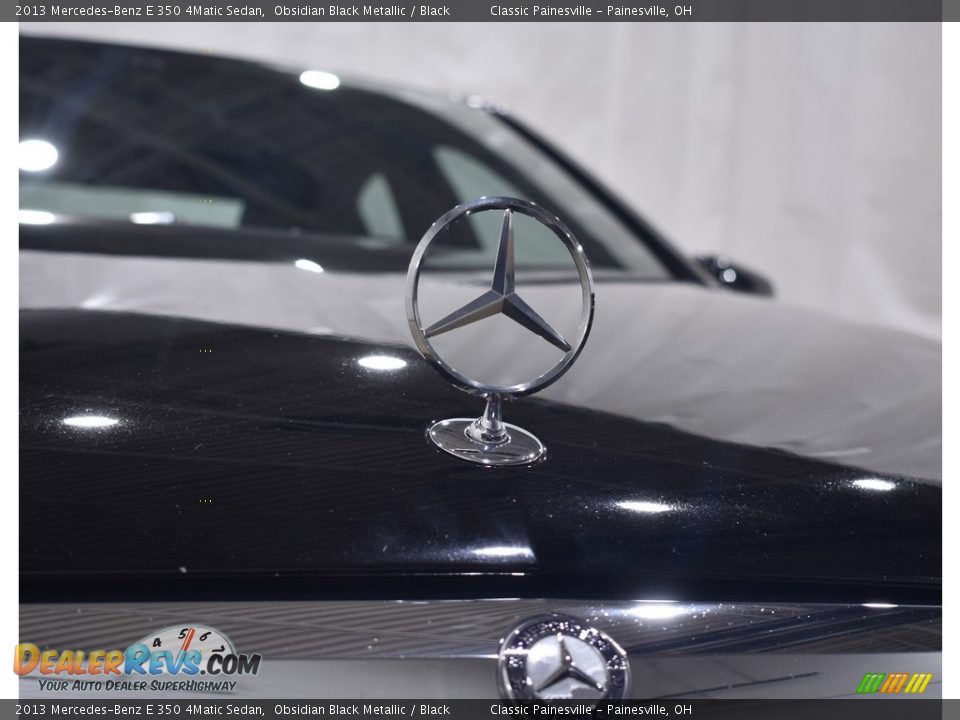 2013 Mercedes-Benz E 350 4Matic Sedan Obsidian Black Metallic / Black Photo #5