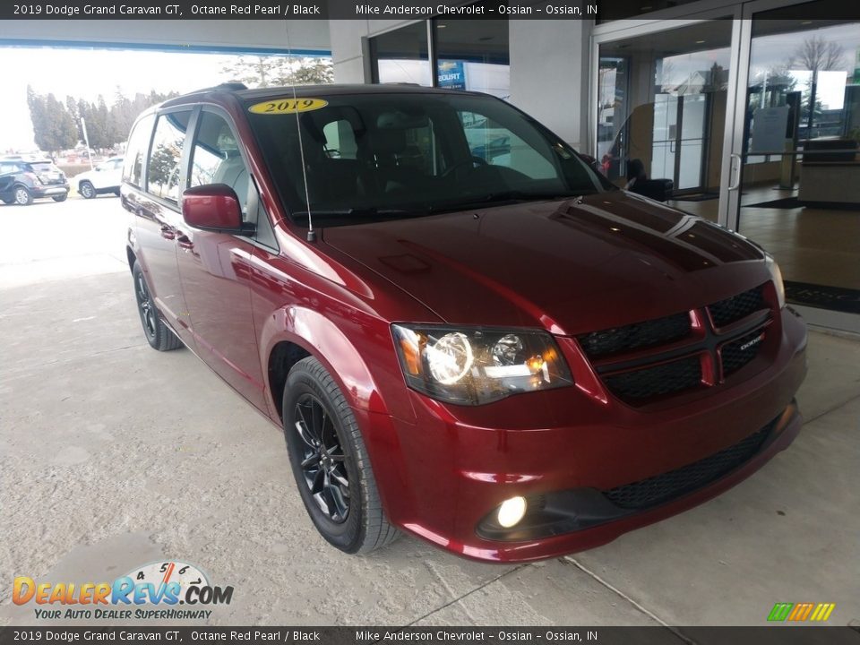 2019 Dodge Grand Caravan GT Octane Red Pearl / Black Photo #2