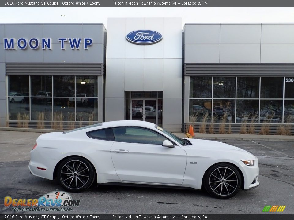 2016 Ford Mustang GT Coupe Oxford White / Ebony Photo #1