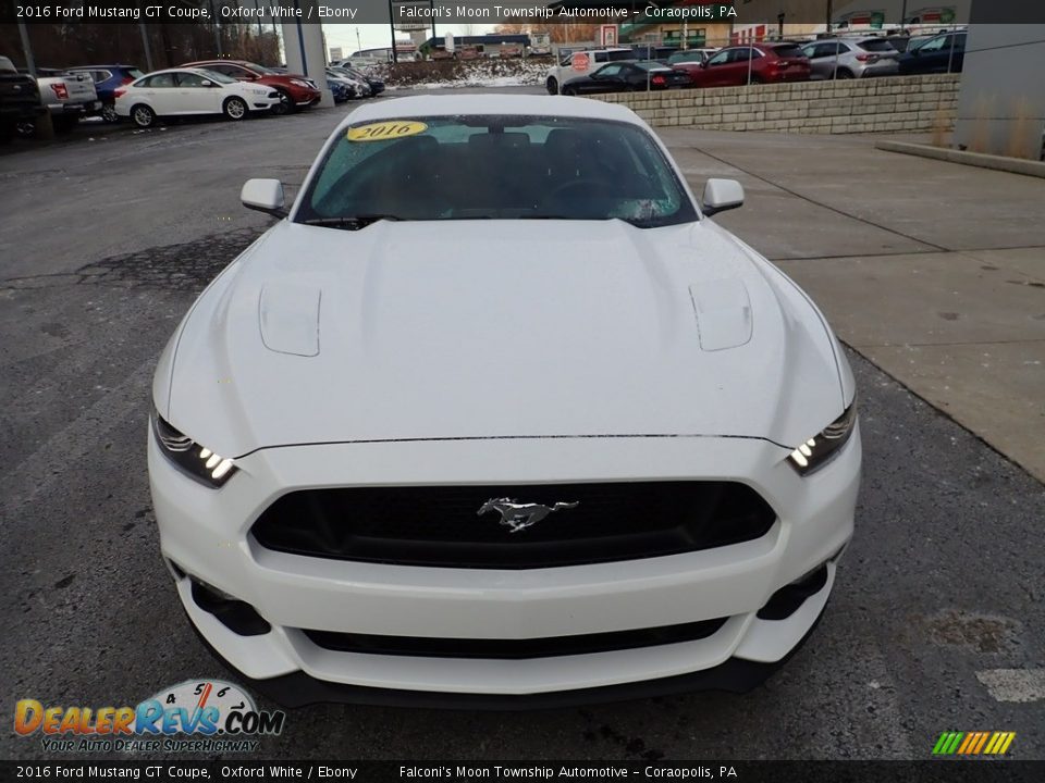 2016 Ford Mustang GT Coupe Oxford White / Ebony Photo #7