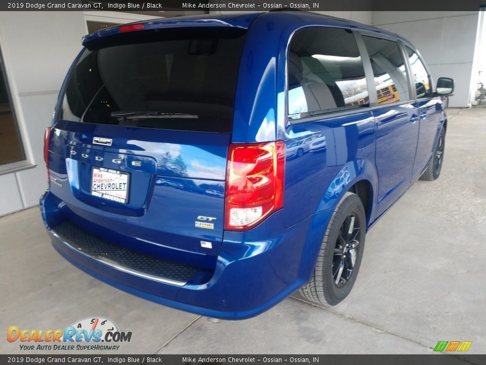 2019 Dodge Grand Caravan GT Indigo Blue / Black Photo #4