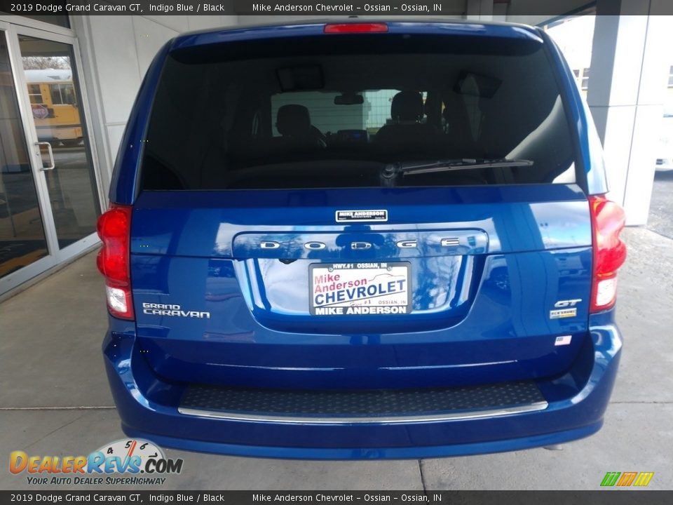 2019 Dodge Grand Caravan GT Indigo Blue / Black Photo #5