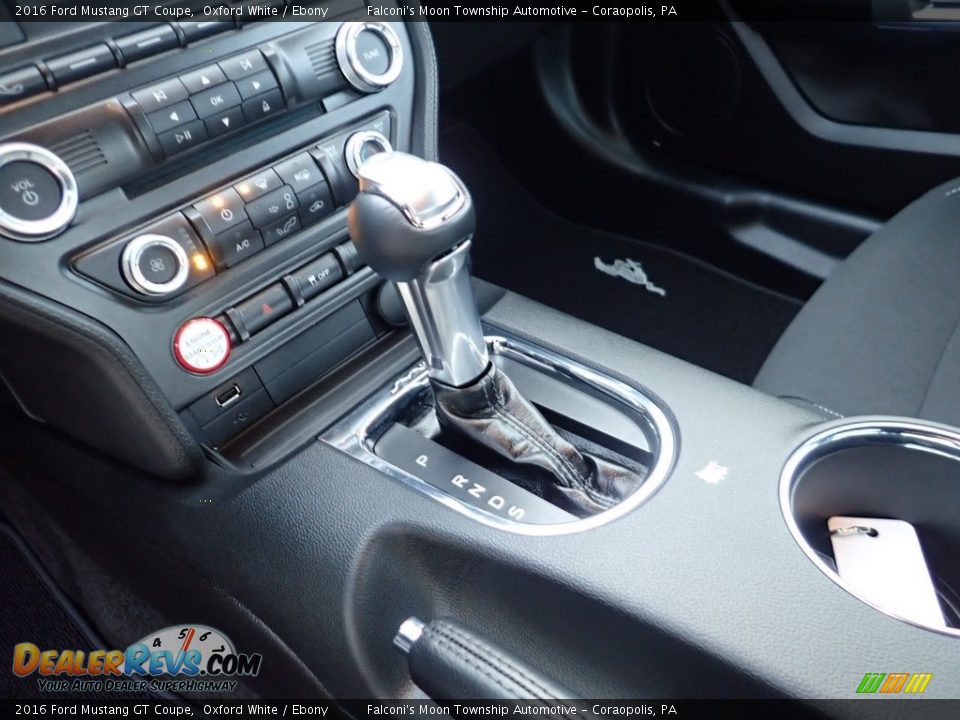 2016 Ford Mustang GT Coupe Oxford White / Ebony Photo #21